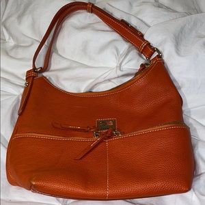 orange Dooney and Bourne handbag
